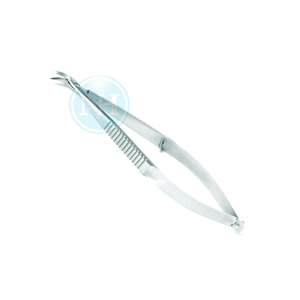 Tijeras Corneosclerales de Grado Médico, Lado Izquierdo, Hojas Medianas, Equipo de Microcirugía Oftálmica Premium, Certificación CE e ISO - Product Image 2