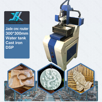Machine de gravure CNC miniature personnalisée JX AUTO pour la sculpture sur bois, les médailles, les pièces de monnaie en acier avec système de contrôle DSP