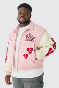 Chaqueta Universitaria Personalizable 2024 con Mangas de Lana para Hombre, Alta Calidad, OEM, Impermeable, Gruesa, Estilo Vintage, Letterman - Product Image 4