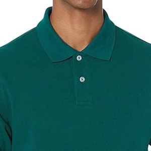 Camiseta con capucha de secado rápido de manga corta para hombre, transpirable y con estampado sólido para Polo fabricado por Dress Sports - Product Image 2