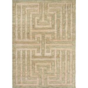Thyme พรมปอกระเจาและพรมป่านลายเรขาคณิตสีดำสำหรับ Use-Pkjt-88บ้าน - Product Image 1