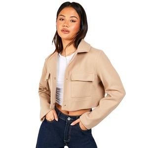 Chaquetas de Invierno para Mujer, 100% Algodón, Corte Regular, Alta Calidad, Múltiples Bolsillos, Diseño con Cuello, Corte Ajustado, Cálidas, Personalizadas - Product Image 2