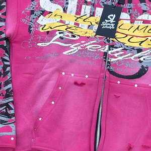 เสื้อฮู้ดผู้ชายสำหรับผู้ใหญ่แขนยาว - Product Image 5