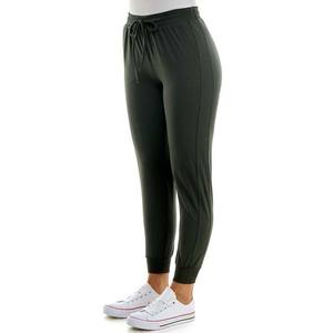 Meilleur prix vêtements pour femmes pantalons pantalons taille haute en coton grande taille pantalons pour femmes couleur unie avec poche tenue décontracté - Product Image 4