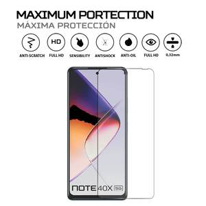 ฟิล์มป้องกันหน้าจอกันกระแทกสำหรับ Infinix Note 40X ฟิล์มป้องกันโทรศัพท์มือถือระดับพรีเมี่ยม5G - Product Image 2