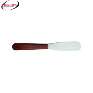 Surtechs Spatule dentaire manuelle en plâtre avec lame flexible en acier inoxydable et manche en bois - Product Image 6