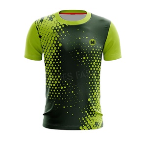 เสื้อยืดกีฬาผู้ชายผ้าฝ้ายขายดีที่สุด สั่งทำได้ แขนสั้น พิมพ์ลายดิจิตอล แห้งเร็ว ระบายอากาศดี สไตล์ไฮสตรีท - Product Image 1