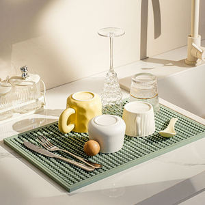 Silicone <b>bar</b> <b>mat</b> heat resistant design withstands hot drinks protects surfaces flexible structure reusable great for <b>bars</b> - Product Image 2