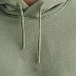 Pull à capuche en polyester de haute qualité pour hommes, polaire d'hiver en coton chaud avec impression personnalisée, broderie thermique solide à capuche - Product Image 5