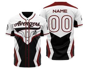 Camisetas de béisbol personalizadas a granel Producción rápida Etiqueta privada Dropshipping y envío global disponible - Product Image 3