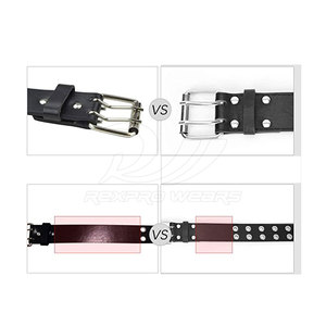 Cinturón de Cuero de Alta Calidad con Estilo Pulido y Diseño Equilibrado, Cinturón de Cuero Cómodo y Duradero - Product Image 3