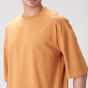 เสื้อยืดคอตตอน 100% สำหรับผู้ชาย ทรงหลวม พิมพ์ลาย เสื้อยืดคอตตอนเนื้อหนา สตรีทแวร์แบบสั่งทำ เสื้อยืดโอเวอร์ไซส์สำหรับผู้ชาย ขายส่งปี 2026 - Product Image 6