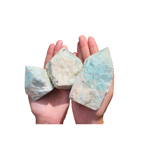 หินอเมซอนธรรมชาติจุดตัดฐานคริสตัลจุดรักษาความงามเป็นชิ้นส่วนต้นแบบของการตกแต่งบ้านหรือสำนักงานที่สมบูรณ์แบบ - Product Image 6