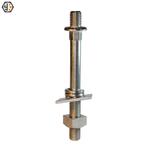 Isolateur Poleline Hardware Galvanisé 5/8 3/<span class=keywords><strong>4</strong></span> Goujon de <span class=keywords><strong>poteau</strong></span> de ligne à longue tige forgé pour bras en <span class=keywords><strong>bois</strong></span> - Product Image 5
