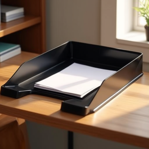 HAN Classic - Bandeja para Cartas de Poliestireno DIN A4/DIN C4, Color Negro, Organizador de Archivos - Product Image 3