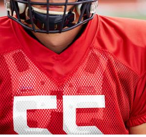 Ropa Deportiva, Uniforme de Fútbol Americano Sublimado Personalizado, Talla Grande, Transpirable, Estampado, Manga Corta, Secado Rápido, Antibacteriano - Product Image 3