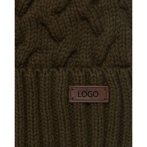 Gorro con imagen de rendimiento deportivo, gorro de invierno elástico que absorbe la humedad con logotipo personalizado para exteriores, suministro OEM para adultos Unisex - Product Image 3