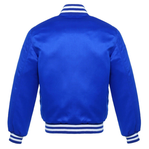 Chaqueta universitaria de satén con logotipo de alta calidad, chaqueta profesional de invierno, chaqueta universitaria de satén 2025 - Product Image 6