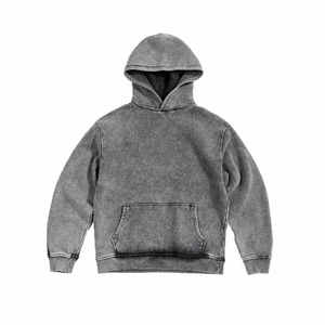 Sweat-shirts en polaire pour hommes OEM, 100% coton, logo personnalisé |   Vente en gros directe d'usine |   Pull à col rond avec poche, marque privée - Product Image 1