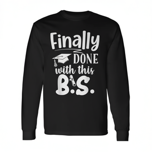 Finalmente ho finito con questa maglietta a maniche lunghe per la laurea. - Product Image 2