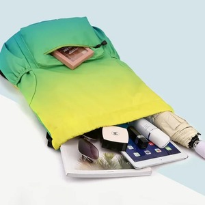 Paquete de mochila de bolsillo impermeable de nailon, Mochila deportiva portátil para acampar al aire libre, ocio, natación, Fitness, mochila escolar para estudiantes - Product Image 5