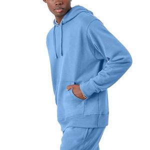 Alta calidad 300gsm Heavyweight Pullover Hoodies diseño personalizado 100% algodón Drop Shoulder Casual Oversized Men's Hoodies para la venta - Product Image 4