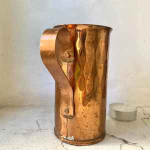 Tasse en cuivre, bouteille, cruche | Tasse Mule de Moscou | Tasse à bière | | Tasse Vintage | Tasse en cuivre martelé | Tasse à café | Tasse en laiton - Product Image 5