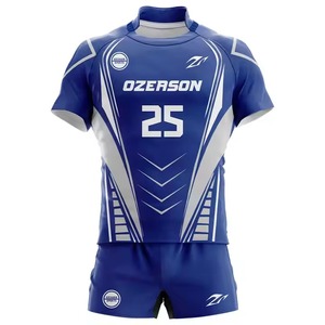 New Design High Quality Rugby Uniform Quick Dry Wholesale Rugby Uniform Breathable Rugby Uniform Customization Available - Product Image 3