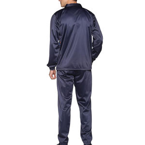 Logo personnalisé Hommes Costumes Slim Fit En gros Blanc Survêtement Jogging Costumes De Sport Running Gym Polyester Survêtements Ensembles Pour Hommes - Product Image 2