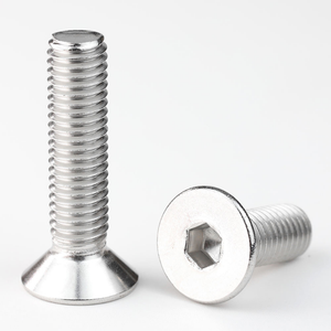 20 Pcs Bag 304 Stainless Steel Hex Socket Countersunk Flat Head <b>Screw</b> DIN7991 M1.6 <b>M2</b> <b>M2</b>.5 M3 M4 M5 M6 M8 M10 M12 - Product Image 1
