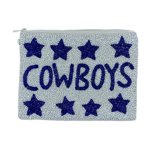 Monedero hecho a mano con cuentas de Cowboys, monedero hecho a mano con cuentas de semillas bordadas con Color personalizado para mujeres y niñas - Product Image 2