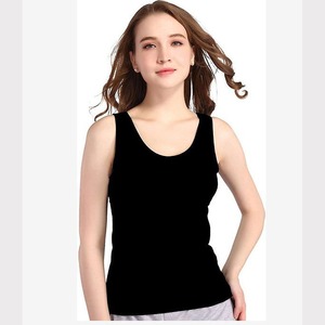 Nouveautés : débardeur pour femmes, été, sans manches, tricoté, 100% coton, respirant, séchage rapide - Product Image 1