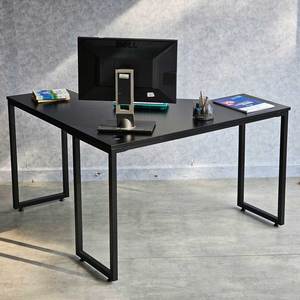 L-Shaped Corner <b>Computer</b> <b>Desk</b> 120x120cm Made of Rubber Wood with Assembled Legs Product Category CD68025 - Product Image 4