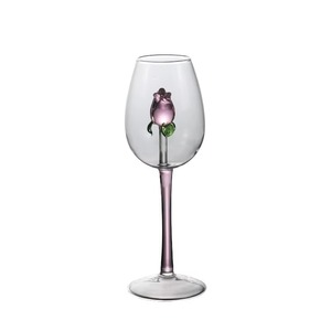 BRUSHSTROKE BLISS Handmade Eco-Friendly Wine <b>Glass</b> with Elegant Structure Preserves Aroma Refined Dining 50ML-<b>500ML</b> Capacity - Product Image 2