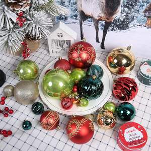 <b>Top</b> Sale Items R a HANDICRAFT High Quality Brass Red Gold Shatterproof <b>Christmas</b> <b>Tree</b> Skirt Decoration - Product Image 2