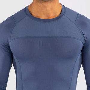 Vente en gros Rashguard en spandex imprimé personnalisé avec logo à manches longues Protection solaire sublimée Concevez votre propre équipement MMA - Product Image 5