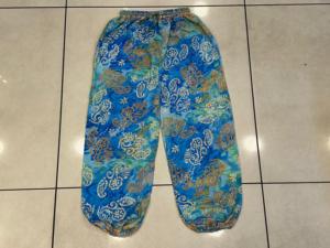 กางเกงฮาเร็มทำมือสไตล์โบฮีเมียนชนเผ่า Aaladdin Genie Boho Hippy throuser โยคะฮาเร็มกางเกงฤดูร้อนชุดชายหาด