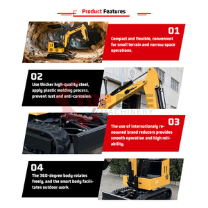 Slm18q Máy xúc mini 1.5 tấn EPA Yanmar động cơ máy đào mini trang trại máy xúc nhỏ 1500kg giá Máy xúc mini sử dụng nhà - Product Image 4