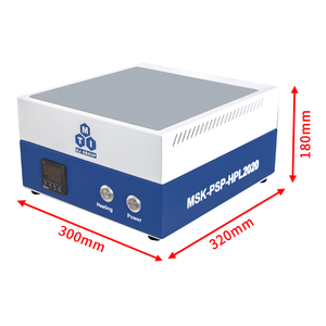 แผ่นให้ความร้อนในห้องปฏิบัติการแผ่นร้อนสำหรับการรักษาพื้นผิวของเซลล์สุริยะ perovskite-<span class=keywords><strong>MSK</strong></span>-PSP-HPL2020 - Product Image 4
