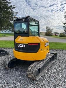2023 JCB 50Z-1 Mini excavadora equipo de construcción usado Motor de 8 toneladas Bomba Caja de cambios Cubo 1 2 3 5 1,2 1,5 3 Ton Peso - Product Image 3