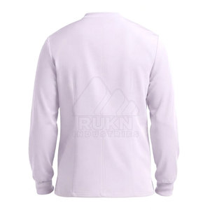 Chaqueta Médica Profesional de Punto con Cuello Alto y Cierre de Cremallera, Uniforme de Enfermería, Chaqueta para Personal de Clínica y Hospital - Product Image 6