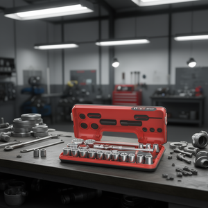 Facom DBOX <b>Set</b> of 21 Metric-size 1/2'' <b>12</b>-<b>point</b> <b>Sockets</b> 21 Piece <b>Set</b> - Product Image 3