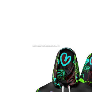 Sudadera con Capucha Personalizada con Logotipo para Hombre, Sublimación Completa, Sudadera con Capucha de Forro Polar Grueso para Invierno, Impresión OEM, Sudadera con Capucha - Product Image 3