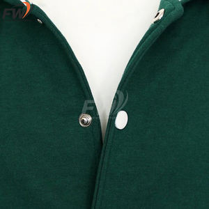 Nouvelles vestes d'hiver pour hommes en cuir respirant surdimensionnées avec logo personnalisé, style tendance, 100% laine, légères - Product Image 4