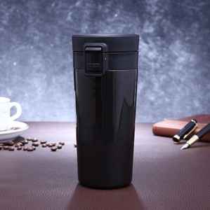 Leakproof Vacuum Insulated Coffee <b>Mug</b> with Lid Ideal for Office Travel and Daily Use Hot and Cold Drink Compatible - Product Image 1