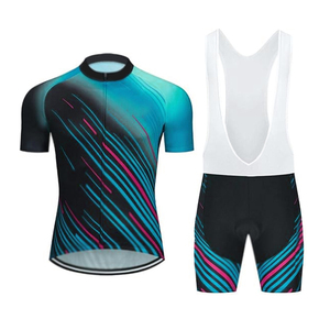 Vente chaude Vêtements de sport d'équipe Cyclisme Uniforme Court Sle Cuissard à bretelles et collants à séchage rapide du Pakistan - Product Image 3