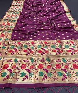 Vente en gros de saris en soie d'art ApparelGarment - Product Image 4