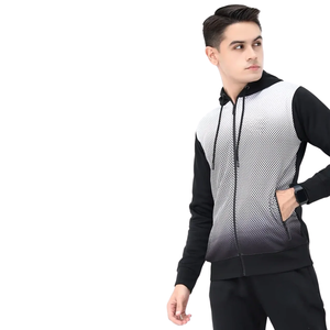 Conjunto Deportivo de Pantalón y Sudadera con Capucha para Hombre, Sublimación con Degradado, Ropa Deportiva Cómoda, Chaqueta y Pantalón Deportivos a la Moda en Oferta - Product Image 6