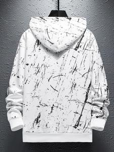 Sweat à capuche et sweat-shirt pour hommes Vêtements d'extérieur confortables et élégants Streetwear Sweat à capuche à impression personnalisée pour hommes - Product Image 2
