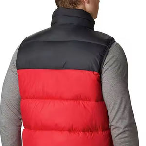 Hot <b>Sale</b> Fashion Sleeveless Men Padded Down <b>Coat</b> Puffer Vest High Quality Warm Thick Down Puffer Vest - Product Image 5